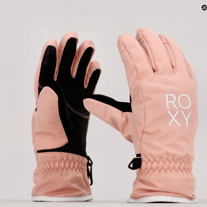 Rękawice snowboardowe dziecięce ROXY Freshfields mellow rose 8