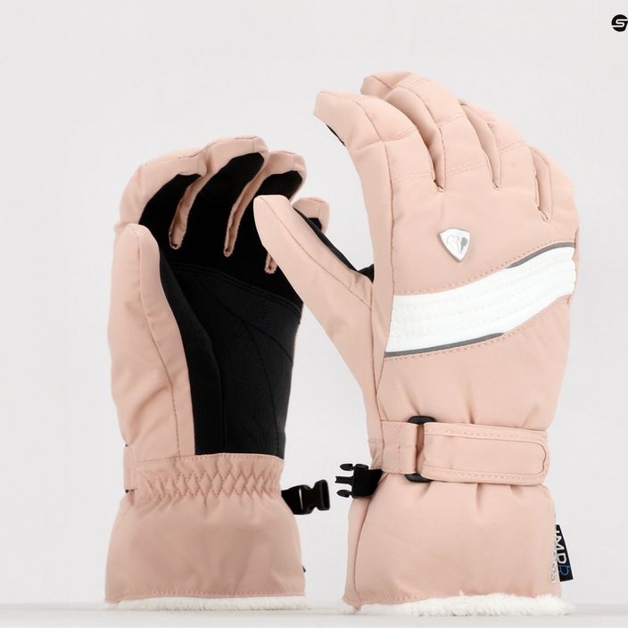 Rękawice narciarskie damskie Rossignol Saphir Impr G pink 7