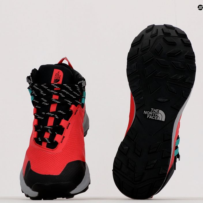 Buty trekkingowe męskie The North Face Cragstone Mid WP black/tnf red 17