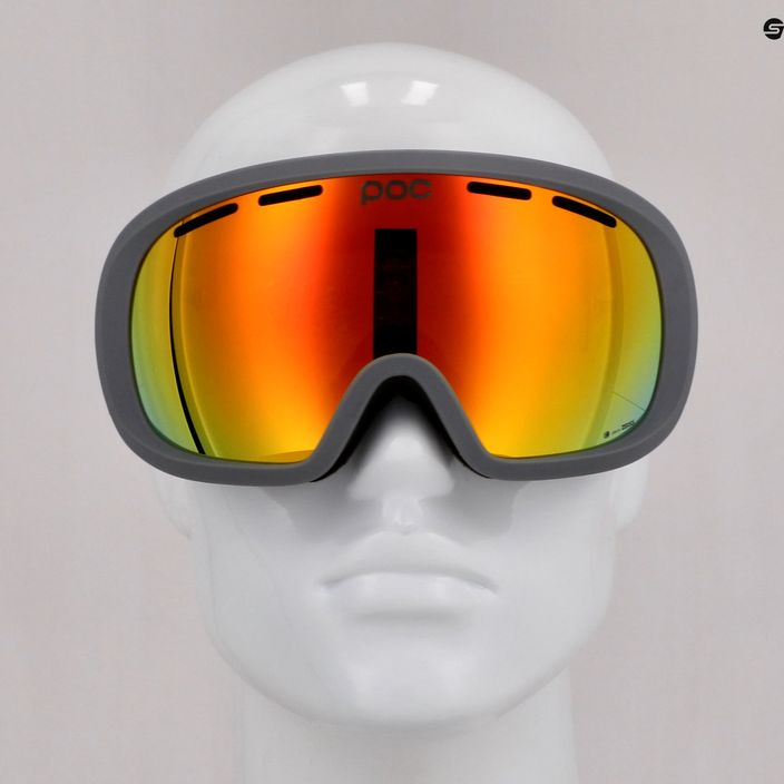 Gogle narciarskie POC Fovea Mid Clarity pegasi grey/spektris orange 6