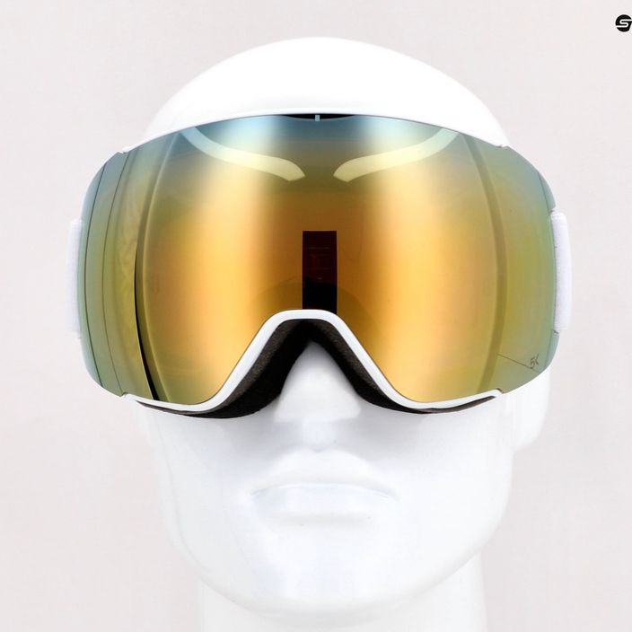 Gogle narciarskie HEAD Magnify 5K gold/orange/wcr 11