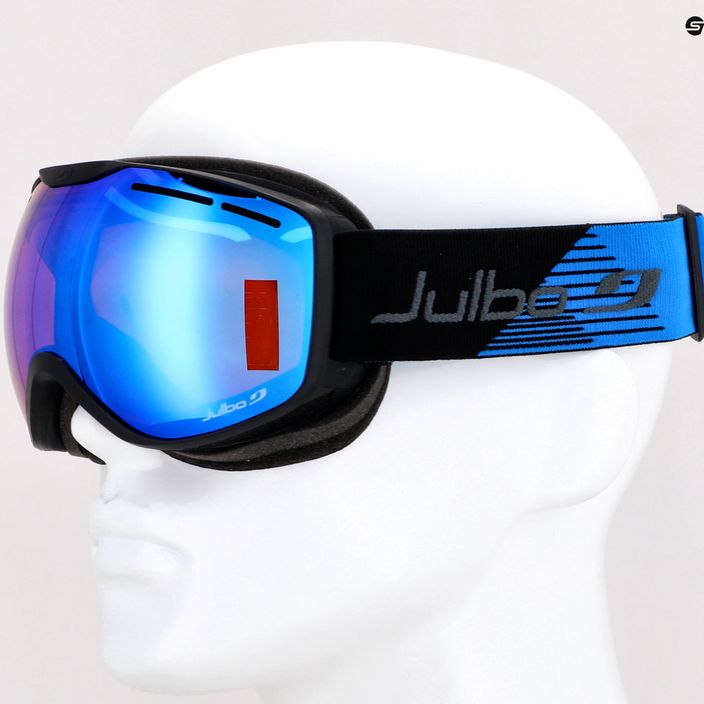Gogle narciarskie Julbo Ison XCL black blue/orange/flash blue 11