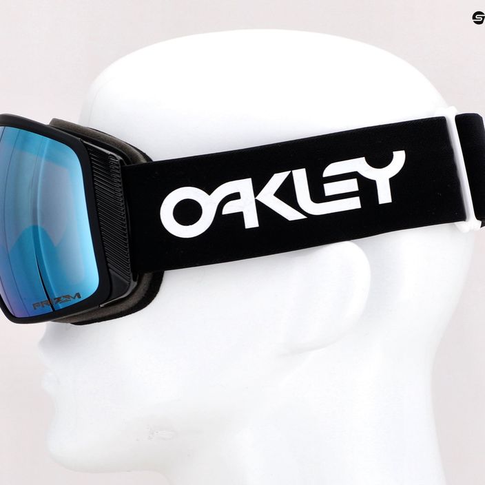 Gogle narciarskie Oakley Flight Tracker L factory pilot black/prizm snow sapphire iridium 5