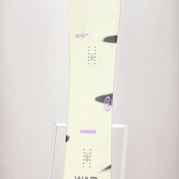 Deska snowboardowa RIDE Warpig white/violet 11