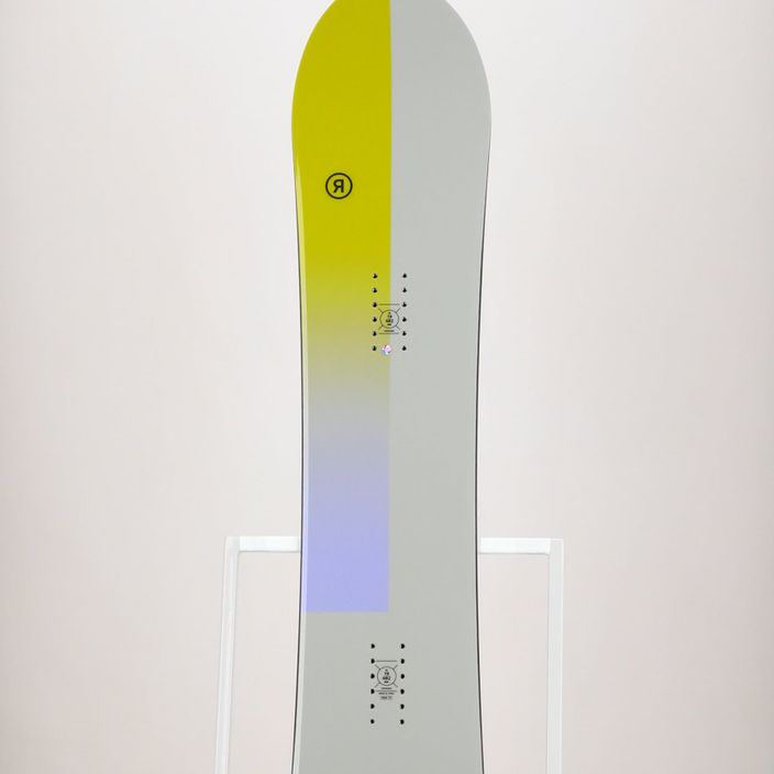 Deska snowboardowa damska RIDE Compact grey/yellow 12