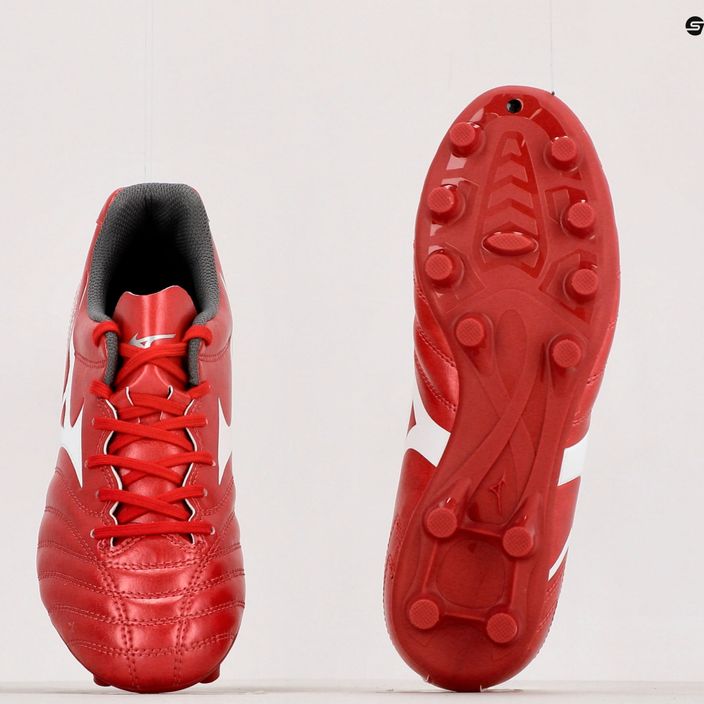 Buty piłkarskie dziecięce Mizuno Monarcida II Sel MD czerwone P1GB222560 18