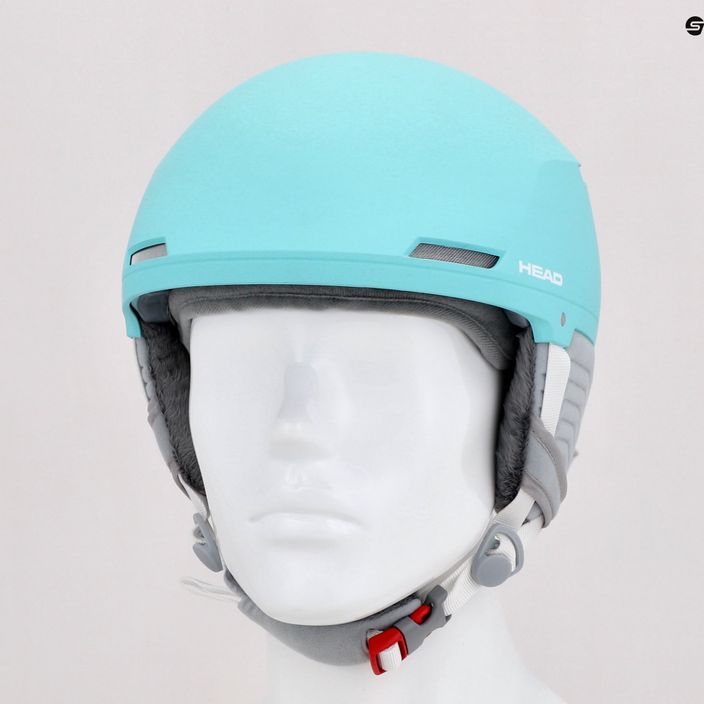 Kask narciarski damski HEAD Compact Pro W turquoise 9