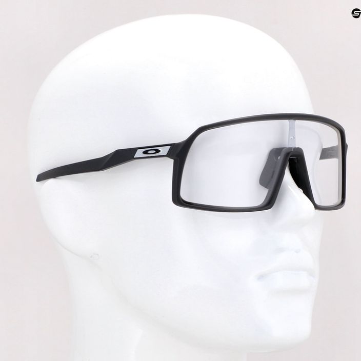 Okulary przeciwsłoneczne Oakley Sutro matte carbon/clear to black photochromic 11