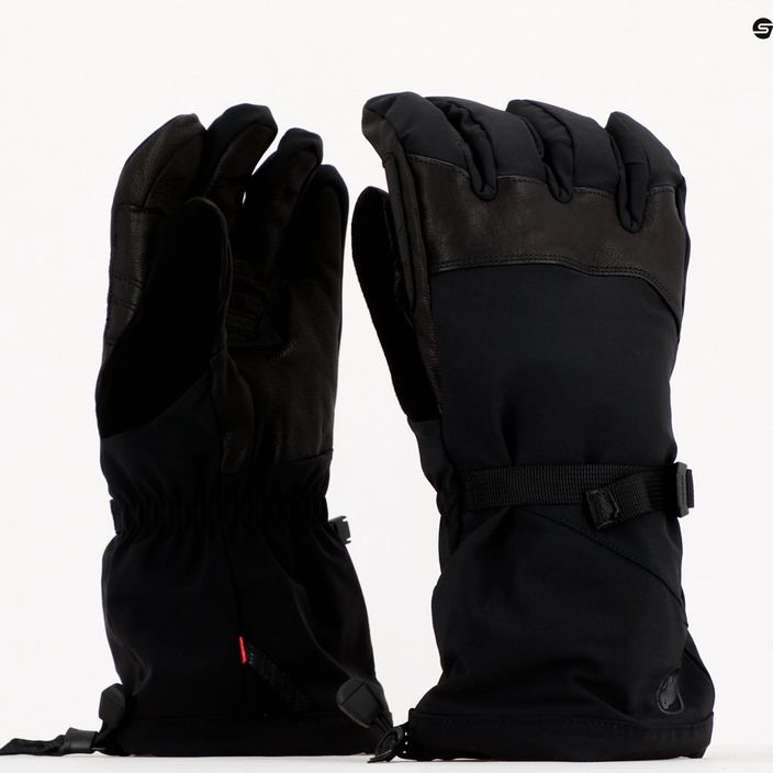 Rękawiczki trekkingowe Mammut Masao 3 in 1 black 14