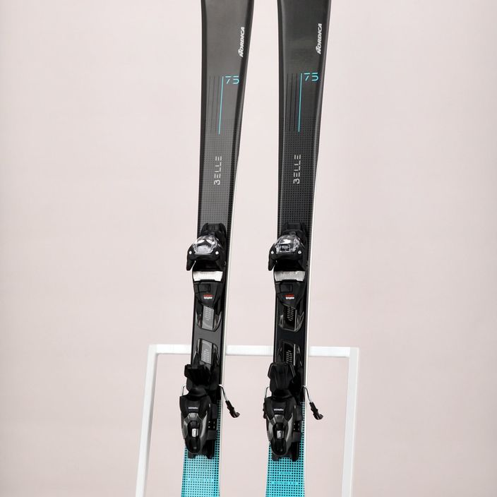 Narty zjazdowe Nordica Belle 75 + wiązania TP2 10 anthracite/teal 13