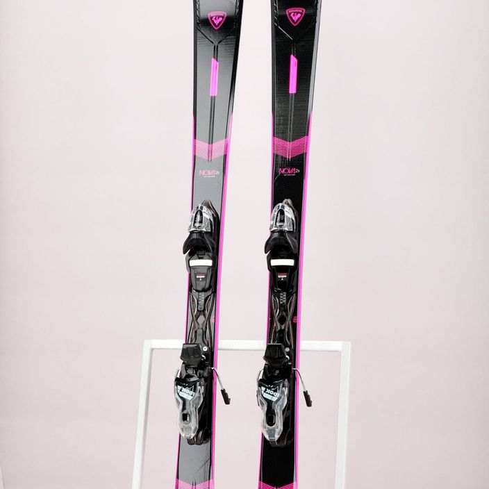 Narty zjazdowe damskie Rossignol Nova 2S + wiązania Xpress W 10 GW black/pink 12