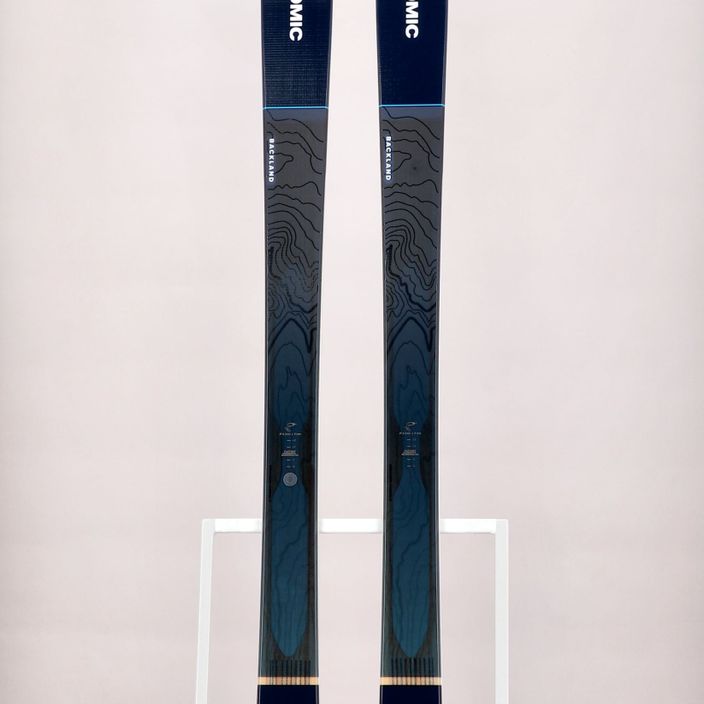 Narty skiturowe męskie Atomic Backland 85 + Skins dark blue/blue 11