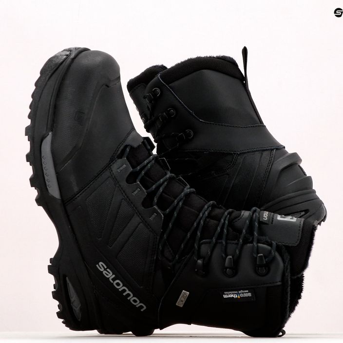 Buty trekkingowe męskie Salomon Toundra Pro CSWP black/magnet 18