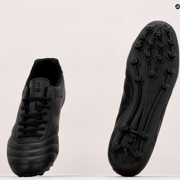 Buty piłkarskie męskie Mizuno Morelia II Club AG czarne P1GA221799 13