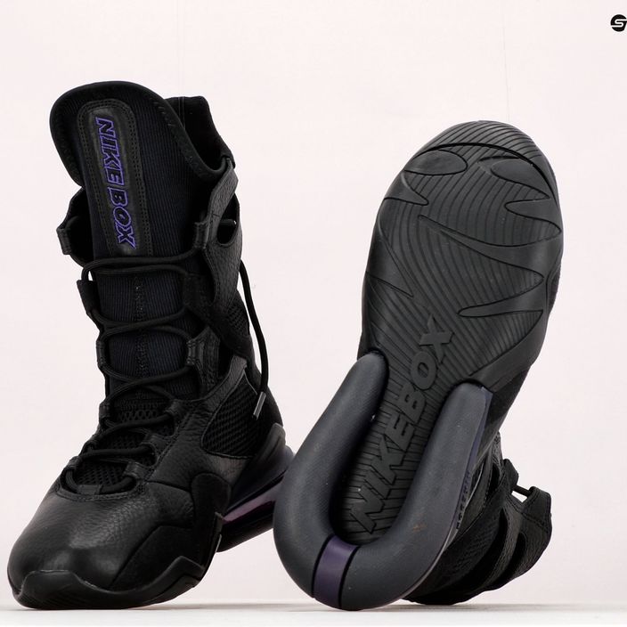 Buty bokserskie damskie Nike Air Max Box black/grand purple 20