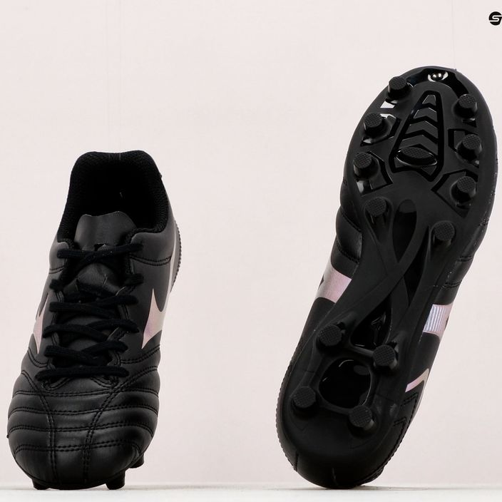 Buty piłkarskie dziecięce Mizuno Monarcida II Sel MD czarne P1GB222599 18