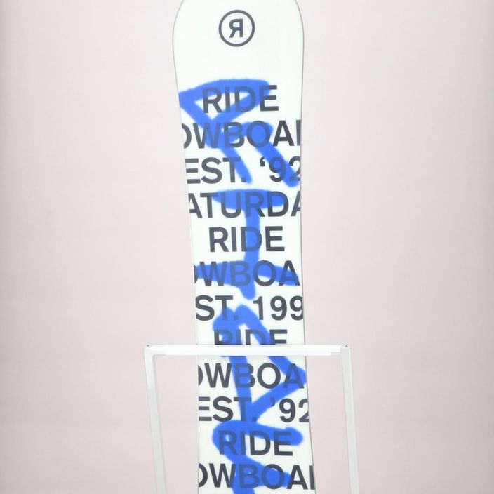 Deska snowboardowa damska RIDE Saturday white/blue 12