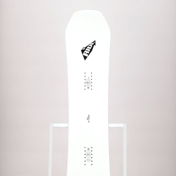 Deska snowboardowa dziecięca RIDE Zero Jr white/black/grey 11