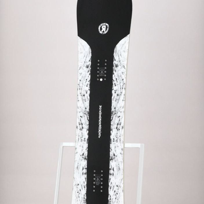 Deska snowboardowa RIDE Smokescreen black/white 12