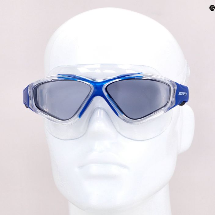 Maska do pływania ZONE3 Vision Max blue/clear 10