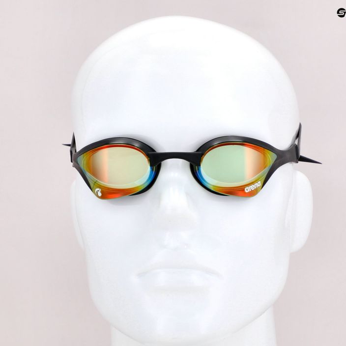 Okulary do pływania arena Cobra Ultra Swipe Mrirror yellow copper/black 8