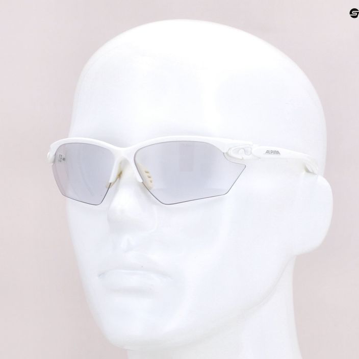 Okulary przeciwsłoneczne Alpina Twist Four V S white/black 7