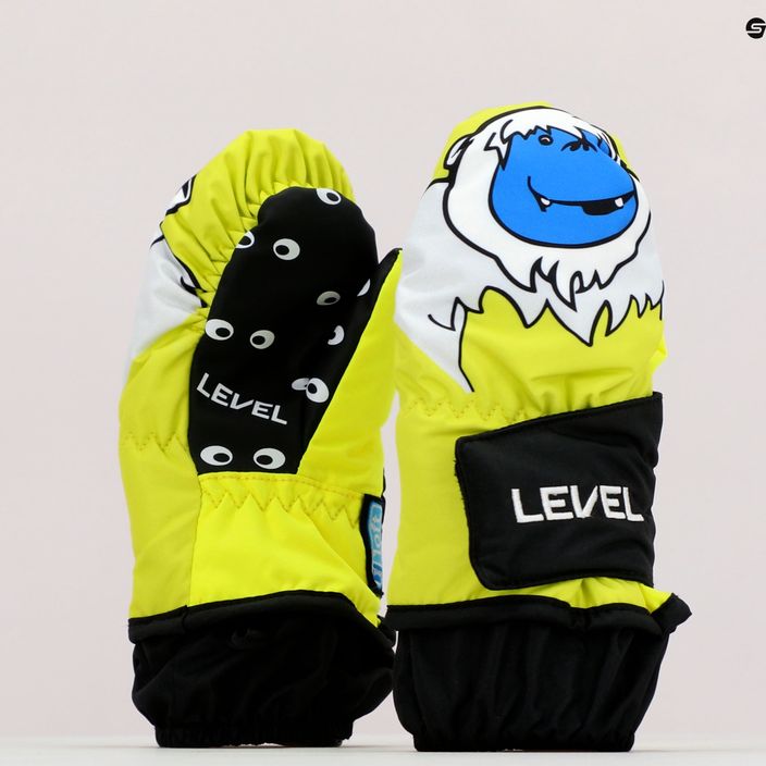 Rękawice snowboardowe dziecięce Level Animal Mitt niebiesko-czerwone 4174 5