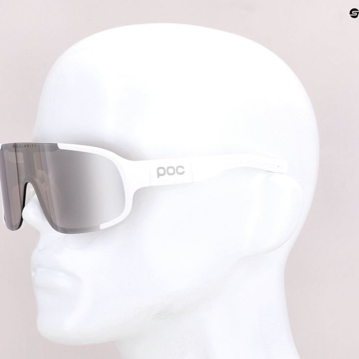 Okulary przeciwsłoneczne POC Aspire hydrogen white/clarity road silver 11