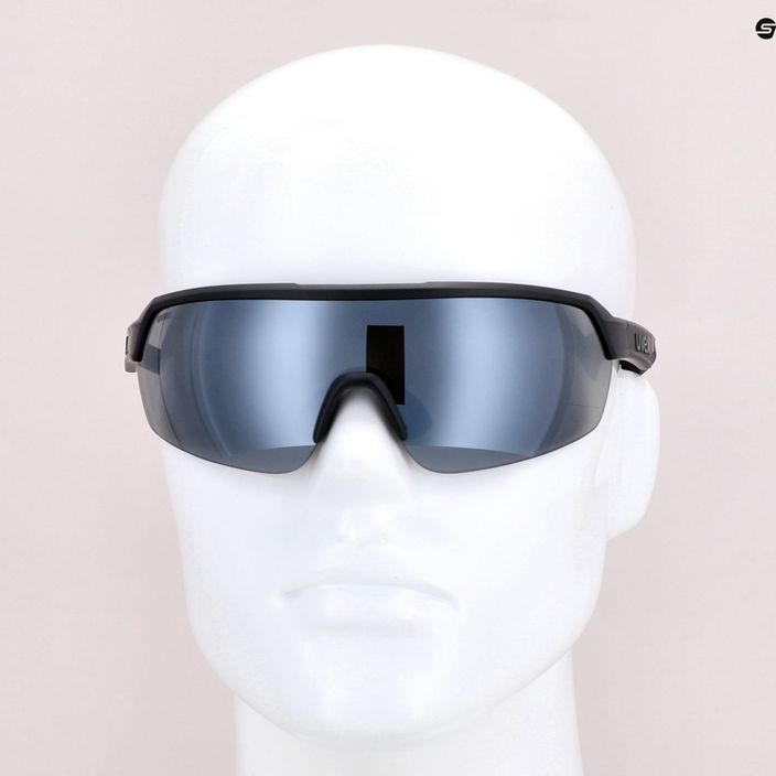 Okulary przeciwsłoneczne UVEX Sportstyle 227 black mat/mirror silver 7