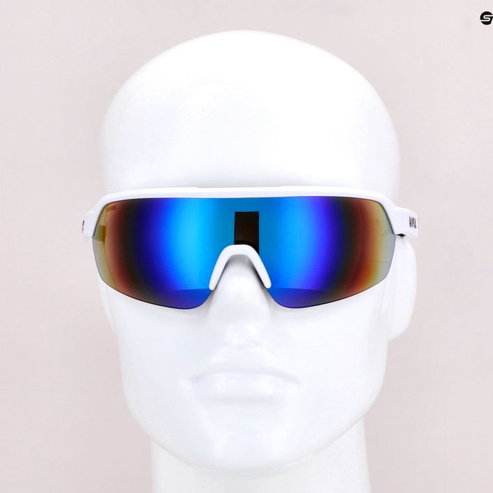 Okulary przeciwsłoneczne UVEX Sportstyle 227 white mat/mir.blue 7