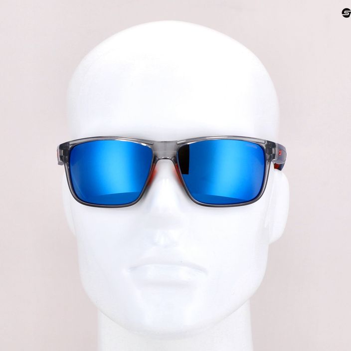 Okulary przeciwsłoneczne Julbo Renegade Polarized 3 gloss translucent gray/blue 7