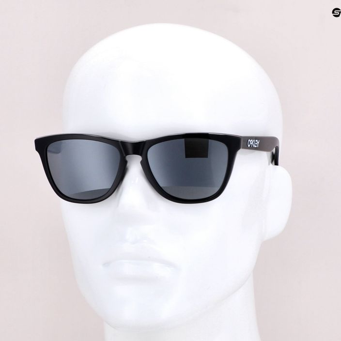 Okulary przeciwsłoneczne Oakley Frogskins polished black/prizm black 7