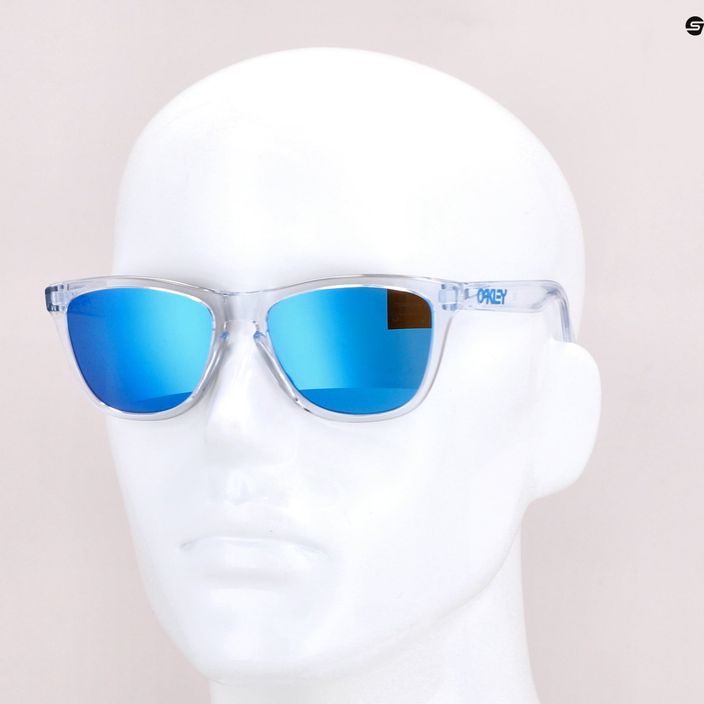 Okulary przeciwsłoneczne Oakley Frogskins crystal clear/prizm sapphire 7