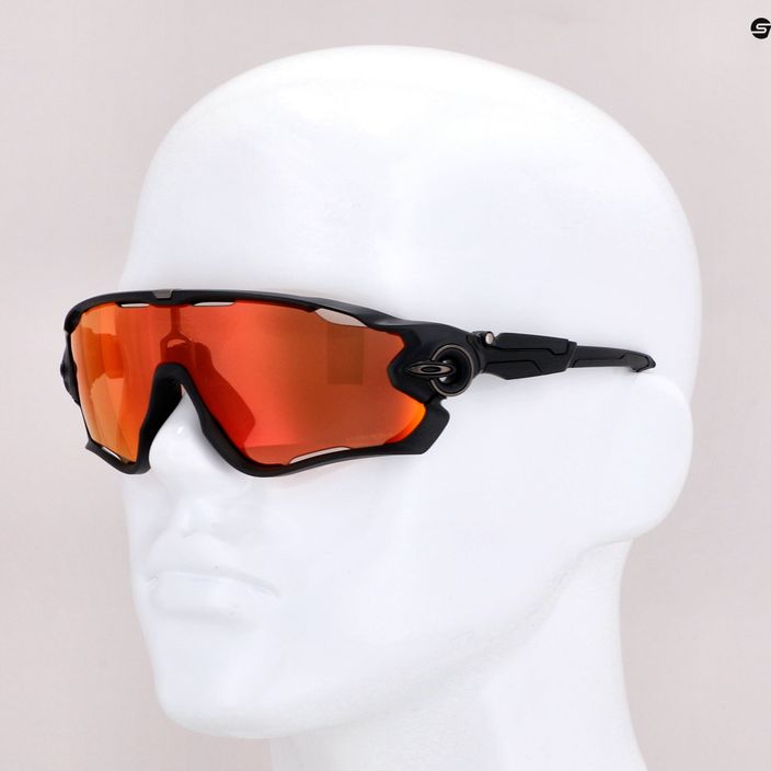 Okulary przeciwsłoneczne Oakley Jawbreaker matte black/prizm trail torch 7