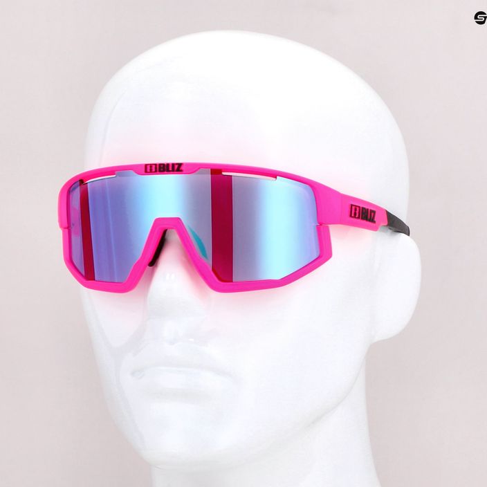 Okulary przeciwsłoneczne Bliz Fusion Nano Optics Nordic Light pink/begonia/violet blue multi 7