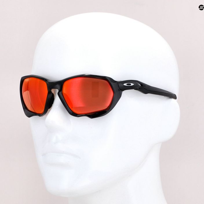 Okulary przeciwsłoneczne Oakley Plazma black ink/prizm trail torch 7