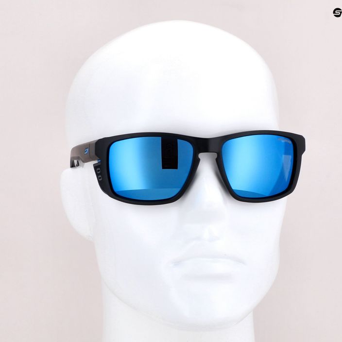 Okulary przeciwsłoneczne Julbo Shield Spectron 3Cf matt black/blue 6