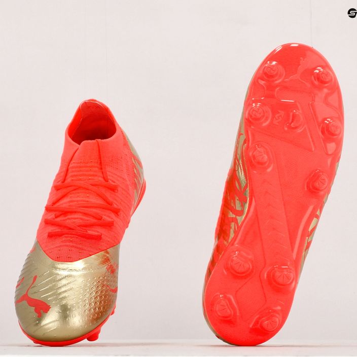 Buty piłkarskie męskie PUMA Future Z 2.4 Neymar Jr. FG/AG fiery coral/gold 13