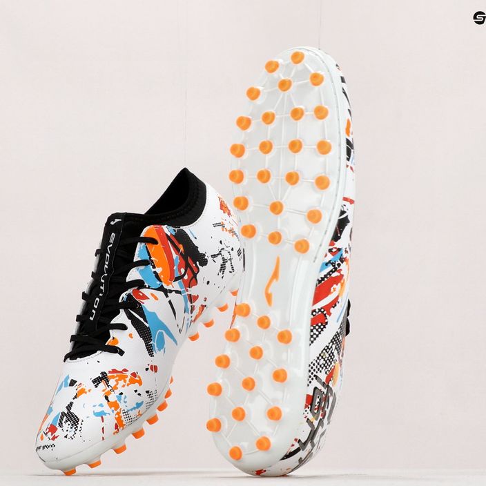 Buty piłkarskie męskie Joma Evolution AG white/black/orange 12