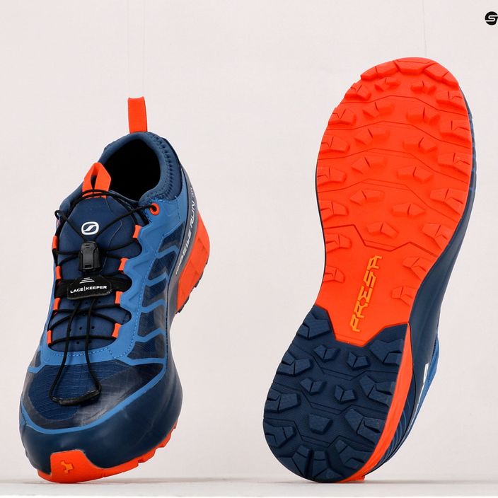 Buty do biegania męskie SCARPA Ribelle Run GTX blue/spicy orange 12