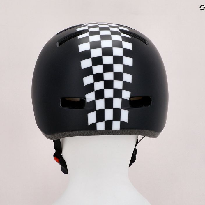 Kask rowerowy dziecięcy Bell Lil Ripper checkers matte black/white 9