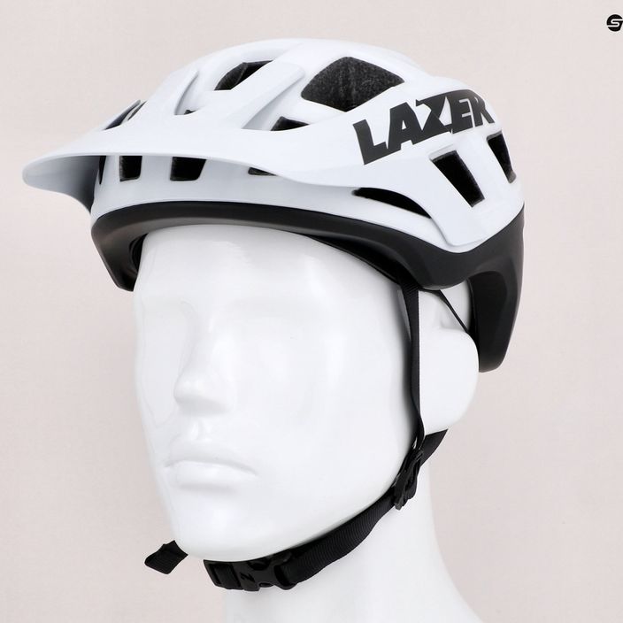 Kask rowerowy Lazer Coyote mat white 9