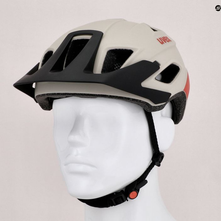 Kask rowerowy UVEX Access sand red mat 8