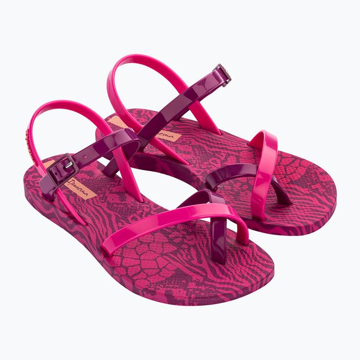 Sandały dziecięce Ipanema Fashion Sand VIII Kids lilac/pink 8