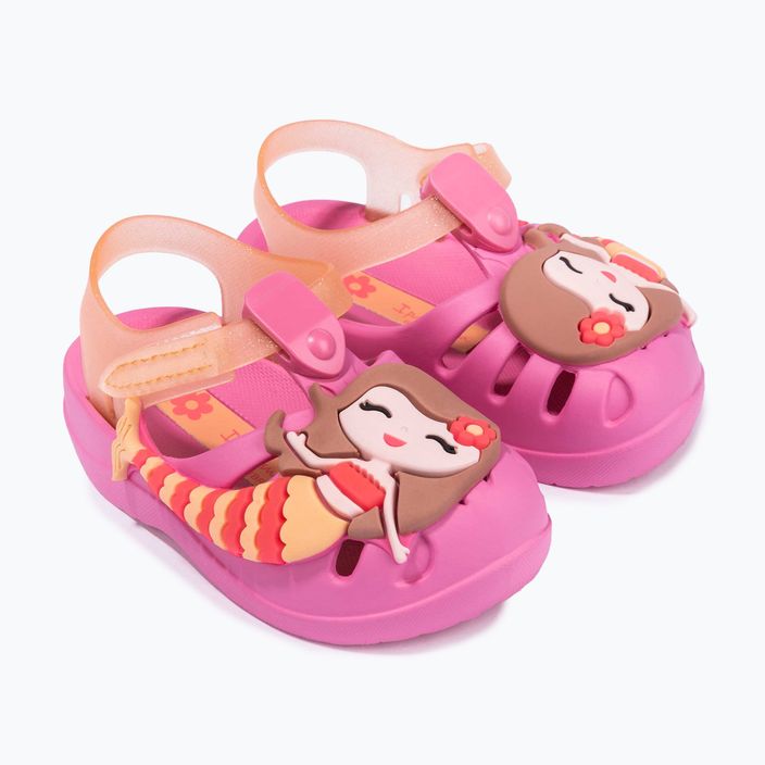 Sandały dziecięce Ipanema Summer VIII pink/orange 9
