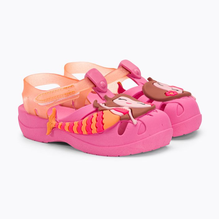 Sandały dziecięce Ipanema Summer VIII pink/orange 4