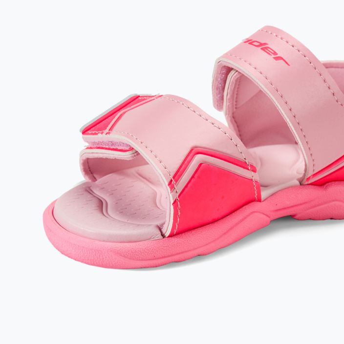 Sandały dziecięce RIDER Comfort Baby pink 7
