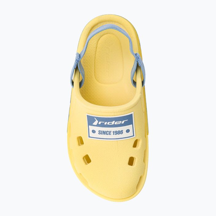 Sandały dziecięce RIDER Drip Babuch Ki yellow/blue 6