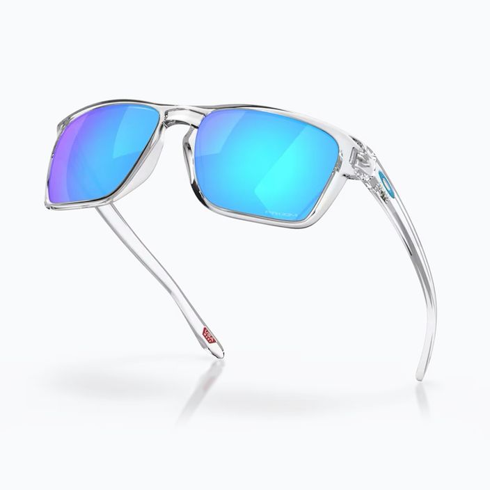 Okulary przeciwsłoneczne Oakley Sylas XL polished clear/prizm sapphire 4