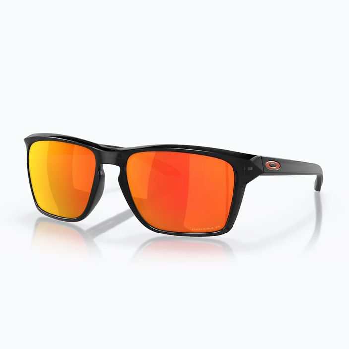 Okulary przeciwsłoneczne Oakley Sylas XL black ink/prizm ruby polarized